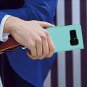 For Galaxy Note 8 Wallet Case Flip Kickstand Card Slots Mirror Wristlet Mint