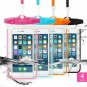4 Pack Universal Waterproof Case Dry Bag Pouch BlackBlueOrangeRoseRed