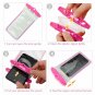 4 Pack Universal Waterproof Case Dry Bag Pouch BlackBlueOrangeRoseRed