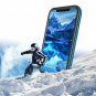 For iPhone XR Case Full-Body Waterproof Snowproof Cover Screen Protector Blue
