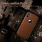 For iPhone X/Xs Case Luxury Leather Ultra Slim & Thin Soft Flexible 2018 Brown