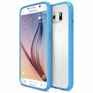 For Samsung Galaxy S6 Case Bumper Scratch Resistant Shock-Absorbing Frame Blue