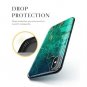 For iPhone X/Xs Case Ultra Slim Thin Glossy Soft TPU Rubber Silicone Green/Gold