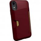 For Apple iPhone XR Case Wallet Slayer Protective Vault Grip Credit Card Red