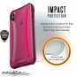iPhone Xs Max case Screen Plasma Feather  Rugged Magma Military Drop Pink]