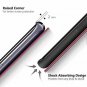 For Samsung Galaxy S8 Case Magnetic Leather Strap Flip Wallet Premium Burgundy