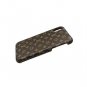 For iPhone Xs Max Case Elegant Luxury Leather Monogram Pattern Classic Style