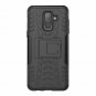 For Galaxy J8 2018 Case Hybrid Rugged Heavy Duty Armor Hard Back Cover Black