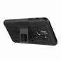 For Galaxy J8 2018 Case Hybrid Rugged Heavy Duty Armor Hard Back Cover Black