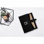 For iPhone X/Xs Wallet case Ultra-Strong Magnetic Closure Faux Leather BlackGold
