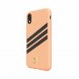 For iPhone XR case adidas Originals Moulded a leatherlike inlay 3 suede Pink