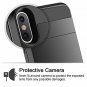 For iPhone Xs Max Case Wallet Card Holder Sliding  Cover Credit Card Slot Black