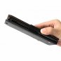 For Galaxy Note 9 Case Leather Wallet Thin Slim Folio ID&Credit Card Black