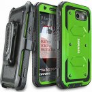 For Samsung Galaxy J7 Case Screen Protector Heavy Duty Rugged Holster Green