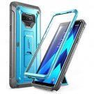 For Samsung Galaxy Note 9 Case Full-Body Rugged with Screen Protector Blue