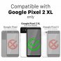 Google Pixel 2 XL Case Military Grade Drop Protection] Flip Leather Gray/Black