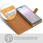 Huawei P20 Case Snakehive Genuine Leather Wallet Viewing Stand Card slots Plum