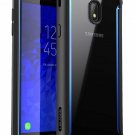 Samsung Galaxy J7 2018 Case FullBody Rugged Clear Bumper Screen Protector Blue