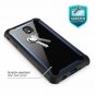 Samsung Galaxy J7 2018 Case FullBody Rugged Clear Bumper Screen Protector Blue