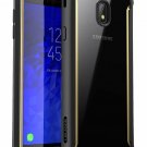 Samsung Galaxy J7 2018 Case FullBody Rugged Clear Bumper Screen Protector Gold