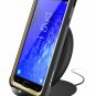 Samsung Galaxy J7 2018 Case FullBody Rugged Clear Bumper Screen Protector Gold