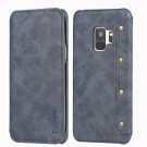 For Galaxy S9 Plus Wallet Case Ultra Slim Business Style Premium Scratch Gray