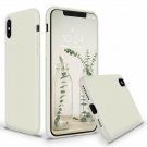 For iPhone Xs Max Tempered Glass Soft Silicone Bumper Shock Absorption Stone