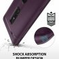 For Sony Xperia XZ2 Case Brushed Metal Design Flexible Dynamic Stroked Lilac