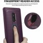 For Sony Xperia XZ2 Case Brushed Metal Design Flexible Dynamic Stroked Lilac