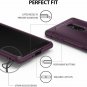 For Sony Xperia XZ2 Case Brushed Metal Design Flexible Dynamic Stroked Lilac