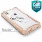 For iPhone X/Xs Case FullBody Rugged  Bumper Builtin Screen Protector BlushGold