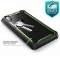 For iPhone X/Xs Case FullBody Rugged  Bumper Builtin Screen Protector Green