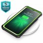 For iPhone X/Xs Case FullBody Rugged  Bumper Builtin Screen Protector Green