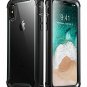 For iPhone X/Xs Case FullBody Rugged  Bumper Builtin Screen Protector Black