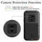For HTC U12 Plus Aluminum Alloy Metal Bumper Silicone Full body Hybrid Red,