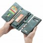 For Samsung Galaxy Note 8 Case Card Holder Folio Flip PU Leather Pouch Blue