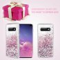 For Samsung Galaxy S10 Plus Case Glitter Liquid Luxury Fashion Soft TPU Rose