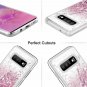 For Samsung Galaxy S10 Plus Case Glitter Liquid Luxury Fashion Soft TPU Rose
