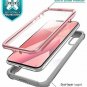 For iPhone X/Xs Case FullBody Rugged  Bumper Builtin Screen Protector Pink