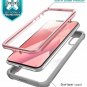 For iPhone X/Xs Case FullBody Rugged  Bumper Builtin Screen Protector Pink