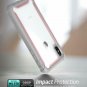 For iPhone X/Xs Case FullBody Rugged  Bumper Builtin Screen Protector Pink