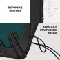 For Xperia XZ3 Case Ergonomic Transparent Military Drop Tested Defense Black