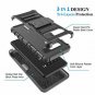 For Samsung Galaxy S10/S10+ Case 2019 Holster Clip Locking Swivel Belt Black