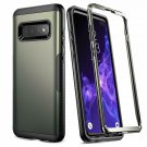 For Samsung Galaxy S10 Plus Metallic Heavy Duty Protection Slim Fit Gun Metal