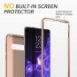For Samsung Galaxy S10 Plus Metallic Heavy Duty Protection Slim Fit Rose Gold