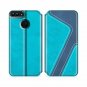 For Huawei P SMART Wallet Case Leather Flip Book Viewing Stand Card Holder Aqua