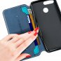 For Huawei P SMART Wallet Case Leather Flip Book Viewing Stand Card Holder b/Aqu