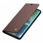 For Huawei Mate 20 Pro Case Luxury Slim Folio Genuine Leather Flip Wallet Brown