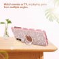 For Apple iPhone X/Xs Case Clear Stylish Flexible with Metal Luster Edge Rose