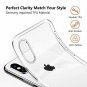 For iPhone Xs Max Case Soft TPU Thin Cover with Transparent Edge Crystal Clear